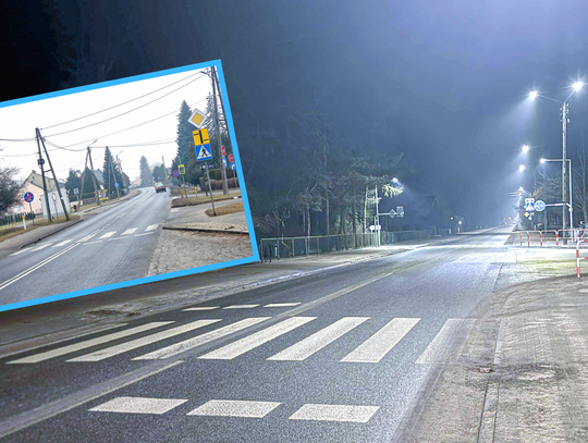 Doświetlą przejścia dla pieszych w Zawadzkiem i Szczepanku. Będzie bezpieczniej