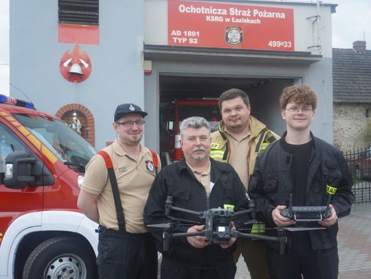 Strażacy z OSP Łaziska chcą się rozwijać, a przy tym pomagać mieszkańcom