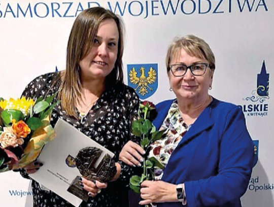 Adrianna Jarosz z nagrodą Marszałka Województwa Opolskiego!