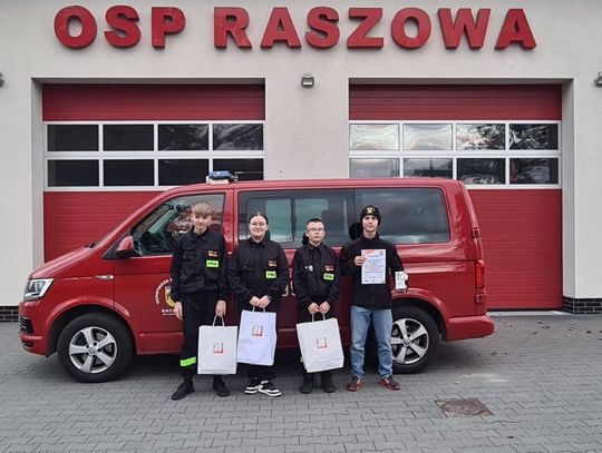 Aktywny czas młodych druhów z OSP w Raszowej