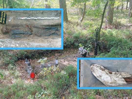 Archeolodzy odkryli w Kielczy mogiłę żołnierza. Potwierdzili lokalną historię