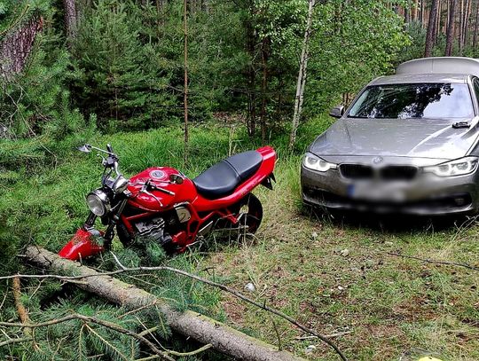 Bez uprawnień za to z narkotykami i lewymi tablicami
