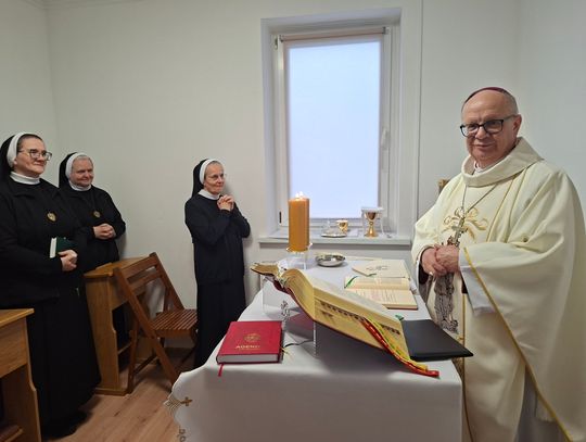 Michalitki stacjonują w Strzelcach Opolskich. Biskup poświęcił ich dom