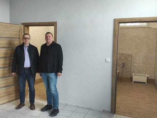 Remont w CAW w Staniszczach Małych. Są nowe łazienki