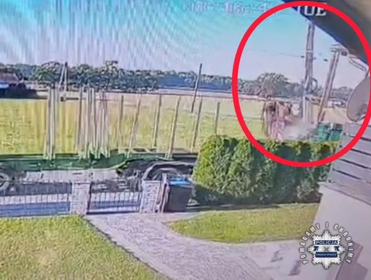 Uderzył ciężarówką w słup i odjechał. Policjanci szybko dotarli do kierowcy