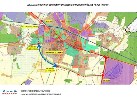 Czy powstanie ćwiartka dużej obwodnicy? Włodarze Strzelec Opolskich mają pewien pomysł 
