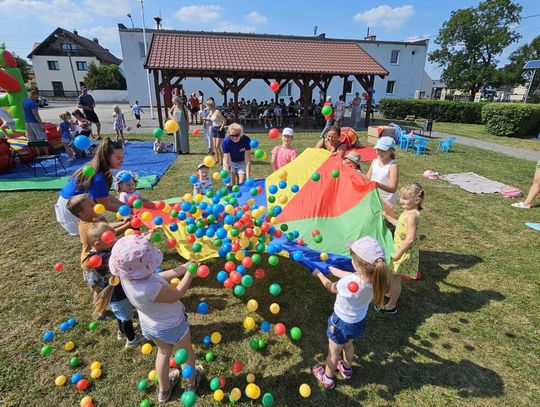 Pożegnanie wakacji w Siedlcu. Dzieci bawiły się znakomicie