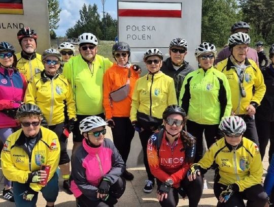 Ekipa ze Strzelec Opolskich zwiedzała Wybrzeże na rowerach