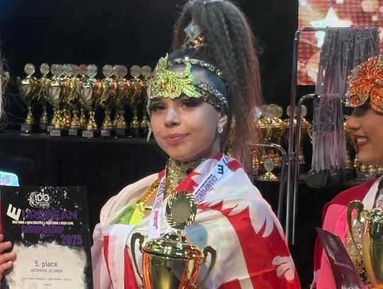 Europejski sukces tancerki z Jemielnicy i uczennicy strzeleckiego liceum