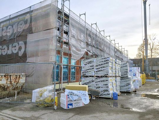 Branżowe Centrum Umiejętności rośnie w oczach. Co dzieje się na budowie?