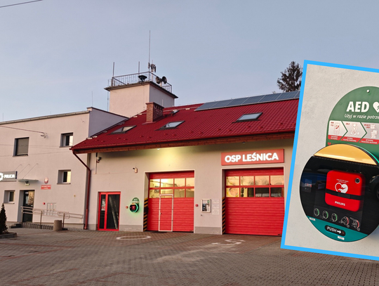 Leśnica zyskała urządzenie do ratowania życia. To efekt dobrej współpracy Leśnica zyskała urządzenie do ratowania życia. To efekt dobrej współpracy