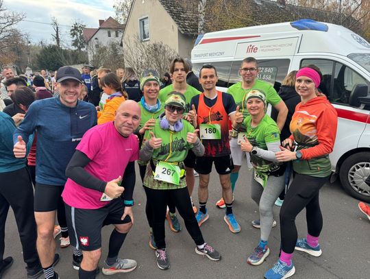 Chłód im niestraszny. Biegacze z Izbicka są ciągle aktywni