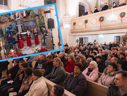 Koncert kolęd i piosenek świątecznych w Leśnicy. Kościół wypełnił się po brzegi
