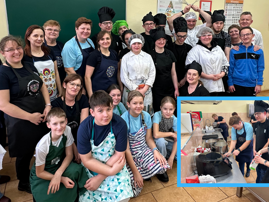 Wielkie pichcenie w ZPO w Leśnicy. Wyszły smakołyki że aż palce lizać