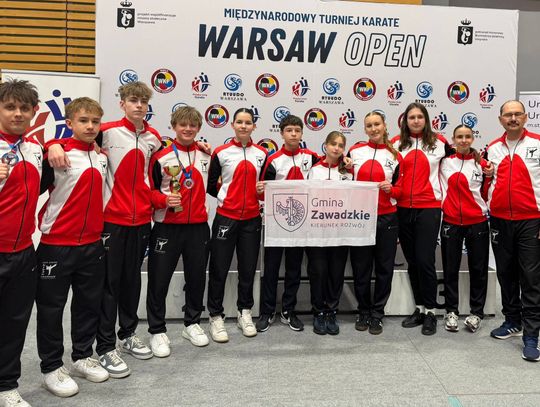 Sukces karateków z Zawadzkiego na Warsaw Open Sukces karateków z Zawadzkiego na Warsaw Open