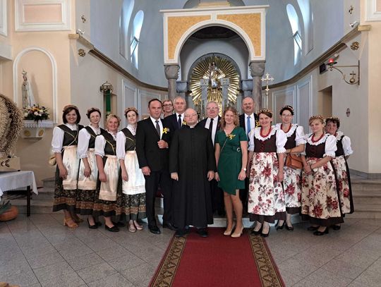 Dożynki parafialne w Boryczy. Mieszkańcy wspólnie świętowali zakończenie żniw