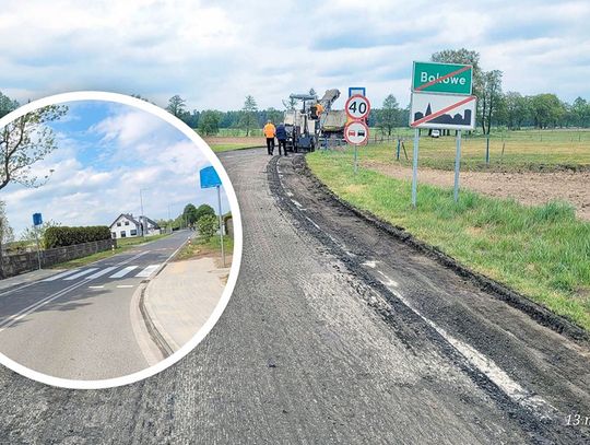 Droga Bokowe – Łaziska w gminie Jemielnica wreszcie z nowym asfaltem Droga Bokowe – Łaziska w gminie Jemielnica wreszcie z nowym asfaltem