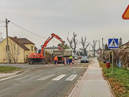 Droga rozkopana do wiosny?