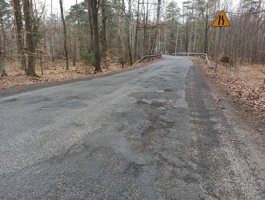 Drogi powiatowe w gminie Strzelce Opolskie proszą się o remont. "Można urwać koło"