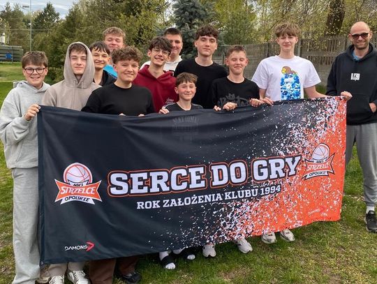 Koszykarze ze Strzelec Opolskich pokazali serce do gry