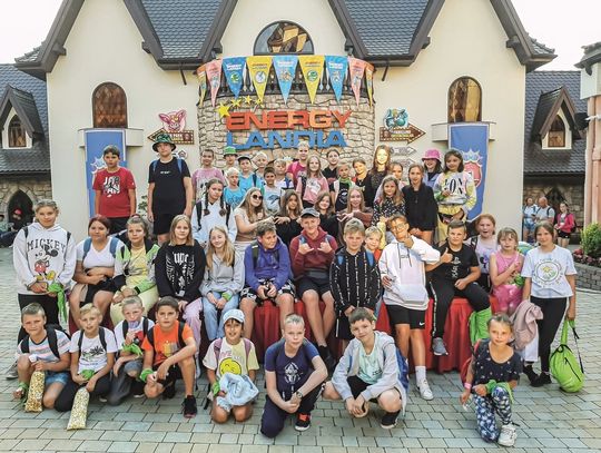 Dzieci z gminy Ujazd bawiły się w Energylandii. "Było wiele emocji!"