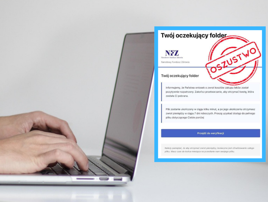 To nie wiadomość z NFZ. To pułapka! Nowa metoda oszustów