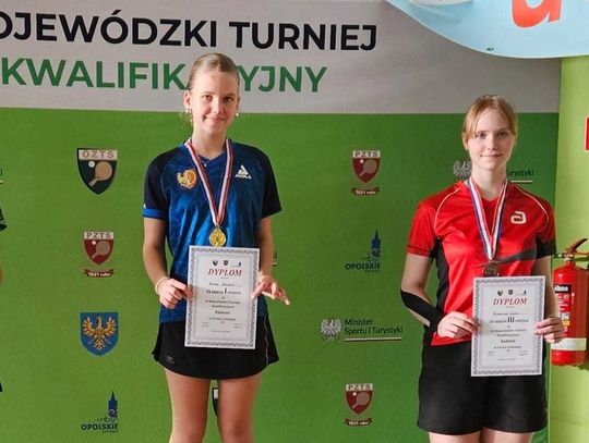 Świetne występy tenisistów stołowych z Zawadzkiego. A to dopiero początek roku