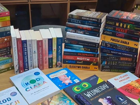 Nowości w bibliotece w Jemielnicy. Jest coś dla dzieci i dla dorosłych
