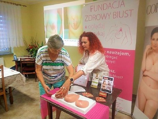 Jak ustrzec się przed rakiem piersi? Wiedzą już o tym mieszkanki Spóroka