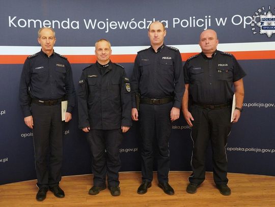 Policjant ze Strzelec Opolskich najlepszym dyżurnym na Opolszczyźnie