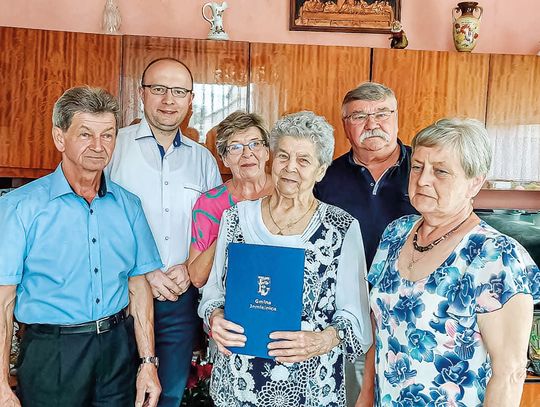 Jubilaci z gmin Jemielnica i Izbicko. Oni obchodzili 90. urodziny