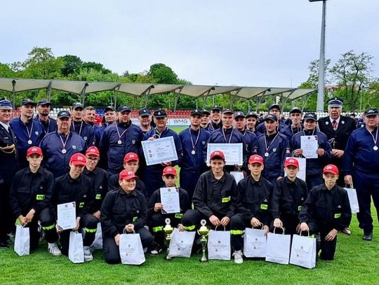 Strażacy z Kadłuba na wojewódzkich zawodach. Zajęli dobre lokaty