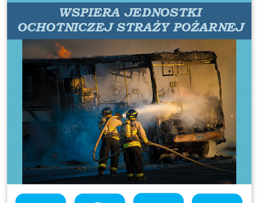 KAMPANIA GIGA-COM WSPIERA JEDNOSTKI OCHOTNICZYCH STRAŻY POŻARNYCH