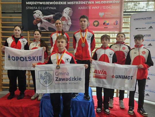 Karatecy z Zawadzkiego nie zwalniają tempa. Przywieźli kolejne krążki!