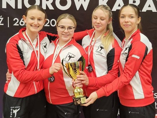 Karatecy z Zawadzkiego z medalami Mistrzostw Polski