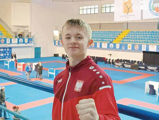 Karateka z Nidan Zawadzkie wystartował w Mistrzostwach Europy. Z sukcesem!