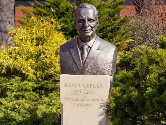 Karol Cebula ma swój pomnik w Opolu