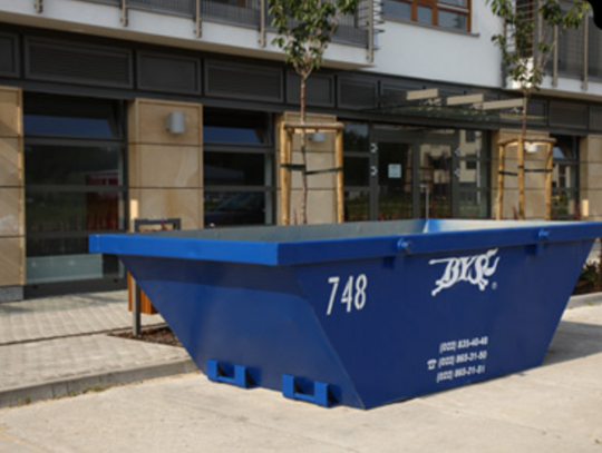 Kontenery na odpady i gruz