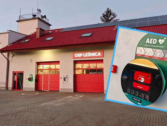 Leśnica zyskała urządzenie do ratowania życia. To efekt dobrej współpracy Leśnica zyskała urządzenie do ratowania życia. To efekt dobrej współpracy