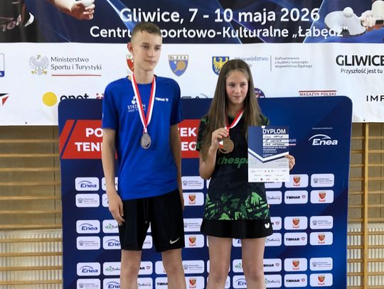 Łucja Kapica z brązowym medalem Mistrzostw Polski Młodzików