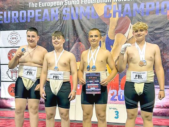 Mamy brązowy medal mistrzostw Europy w sumo!