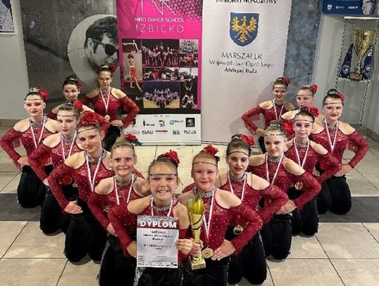 Medale mistrzostw Polski dla tancerzy Niro Dance School z Izbicka