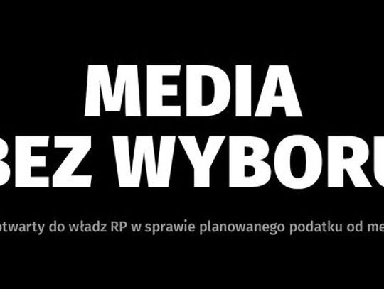 Media bez wyboru. Strzelec Opolski dołącza do protestu polskich mediów