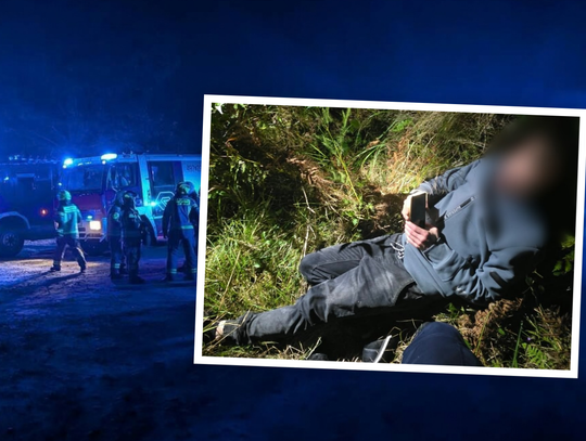 Miał 15 procent baterii i nie wiedział, gdzie jest. Akcja służb w lesie