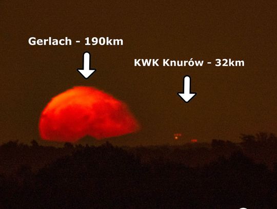Mieszkaniec Kielczy zrobił zdjęcie najwyższego szczytu Tatr z odległości 190 km