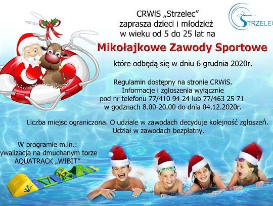 Mikołajki spędź na strzeleckiej pływalni 