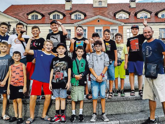 Młodzi koszykarze ze Strzelec Opolskich wakacje poświęcili na szlifowanie formy