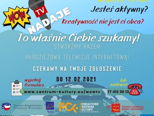 Młodzież poprowadzi telewizję