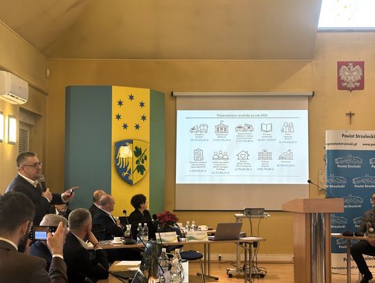 Budżet powiatu strzeleckiego na 2026 rok. Drogi są numerem jeden Budżet powiatu strzeleckiego na 2026 rok. Drogi są numerem jeden