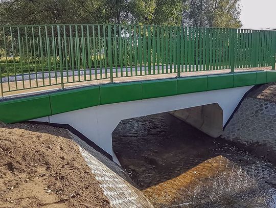 Mostek na Bokowem zmienił się w murowany!